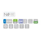 BACK BAR QBG 300 με τρεις γυάλινες ανοιγόμενες πόρτες